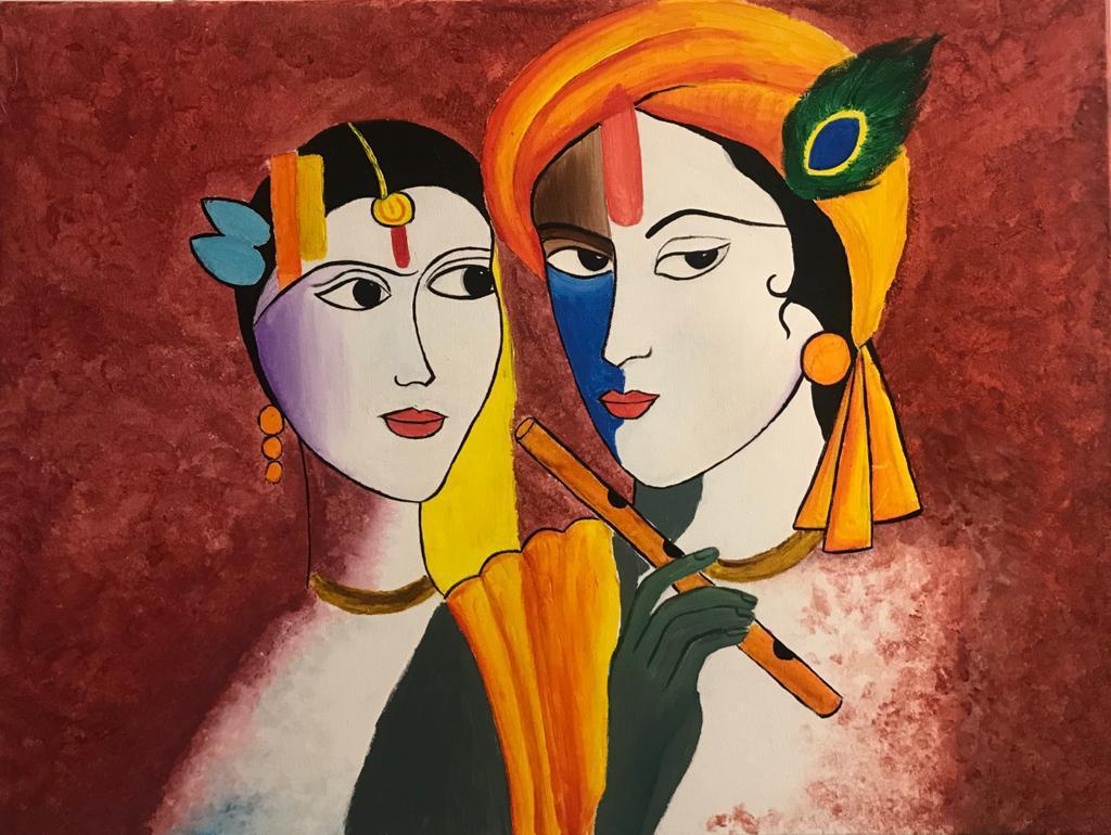 Painting made March 28, 2020
