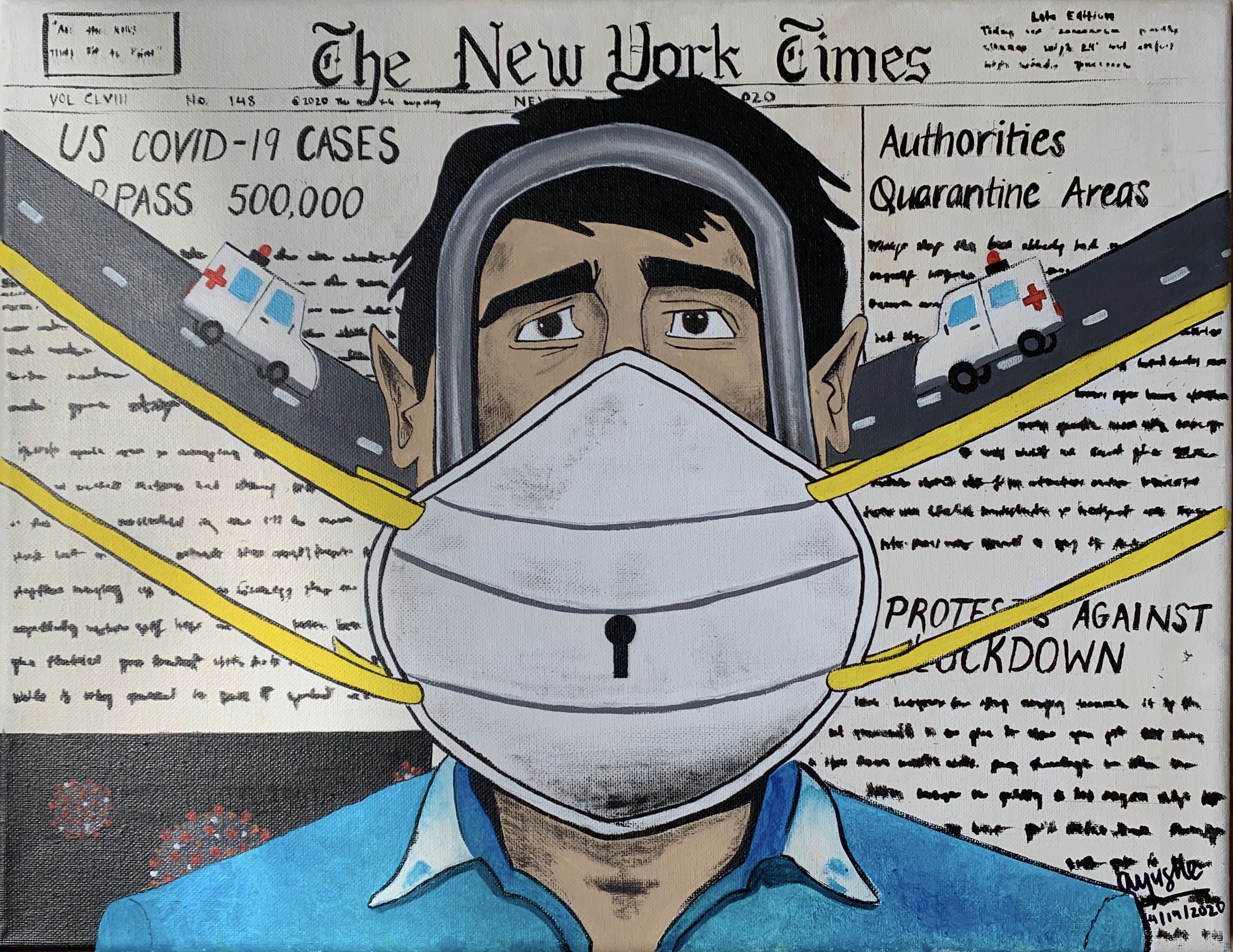 Painting: Too Many Locks, Not Enough Keys